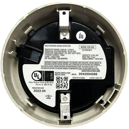 Hochiki SOE-24V Conventional Photoelectric Smoke Detector