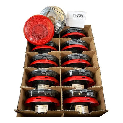 System Sensor SPCRL-BP10 Speaker Red