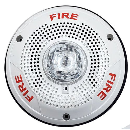 System Sensor SPSCWK SpectrAlert Advance Speaker Strobe (White)