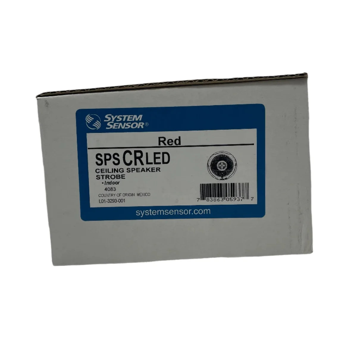 System Sensor SPSCRLED Speaker Strobe