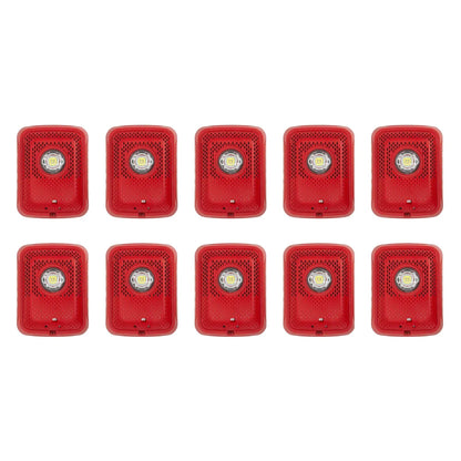 System Sensor SPSRLED-BP10 Speaker Wall-Mounted LED Strobe Bulk Pack