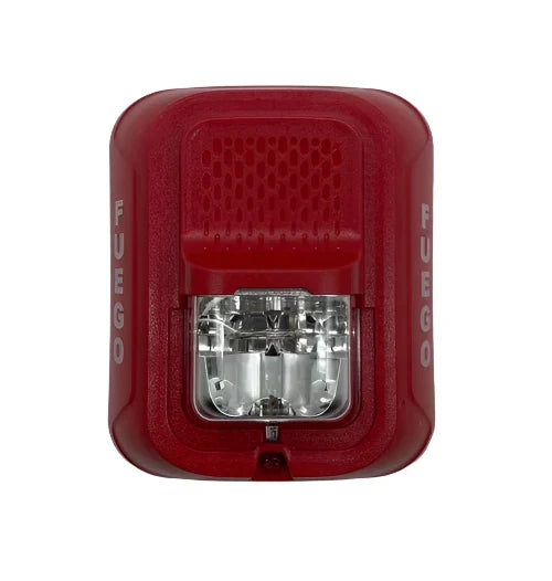 System Sensor SRL-SP Wall-Mounted Strobe Fuego Marking