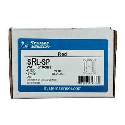 System Sensor SRL-SP Wall-Mounted Strobe Fuego Marking