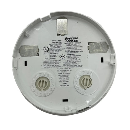 System Sensor SS-FIRE-CO Multi-Criteria Fire and Carbon Monoxide Detector