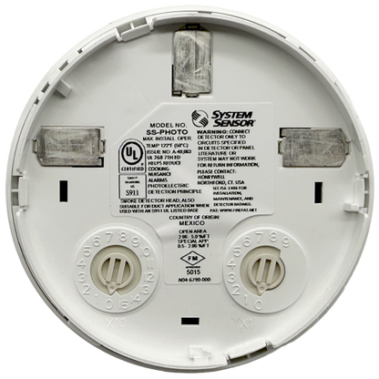 System Sensor SS-PHOTO SS-Series Photoelectric Smoke Detector (Replaces SD365 and SK-PHOTO-W)