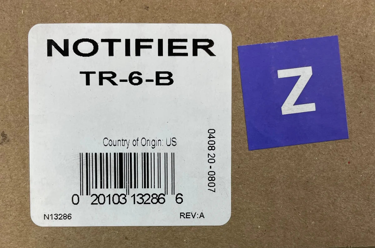 Notifier TR-6-B Trim Ring for NFC-RPU Black