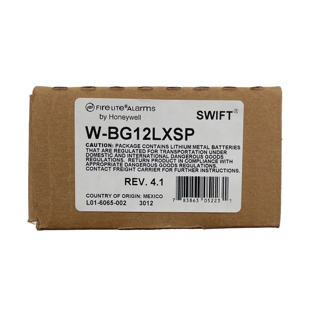 Fire-Lite W-BG12LXSP SWIFT Wireless Addressable Dual-Action Pull Station