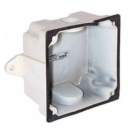 Wheelock WBB-S Backbox, Outdoor, Silver