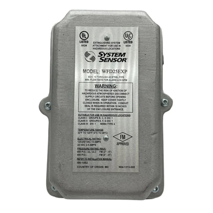 System Sensor WFD25EXP Waterflow Detector