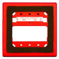 Siemens WFPAS-R (500-636133) Weatherproof Flush Plate Red