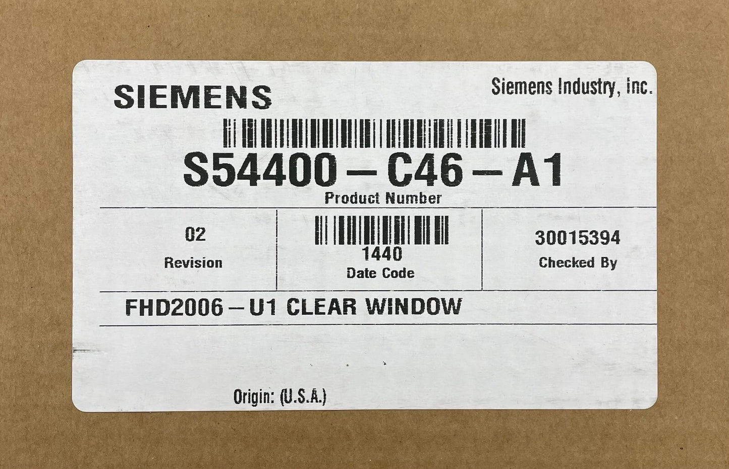 Siemens FHD2006-U1 (S54400-C46-A1