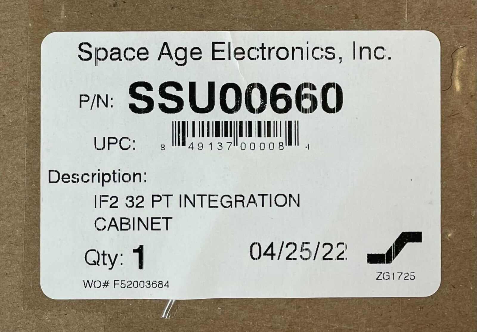 Space Age SSU00660 - Same Day Shipping (SEALED)