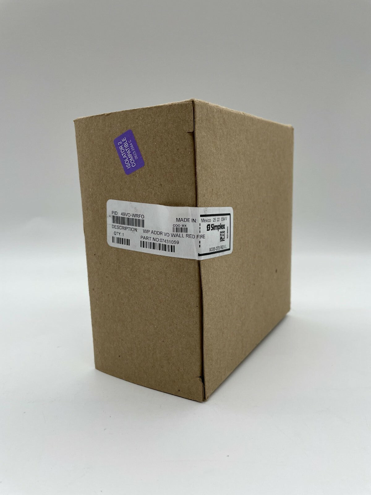 Simplex 49VO-WRFO - Same Day Shipping (SEALED)