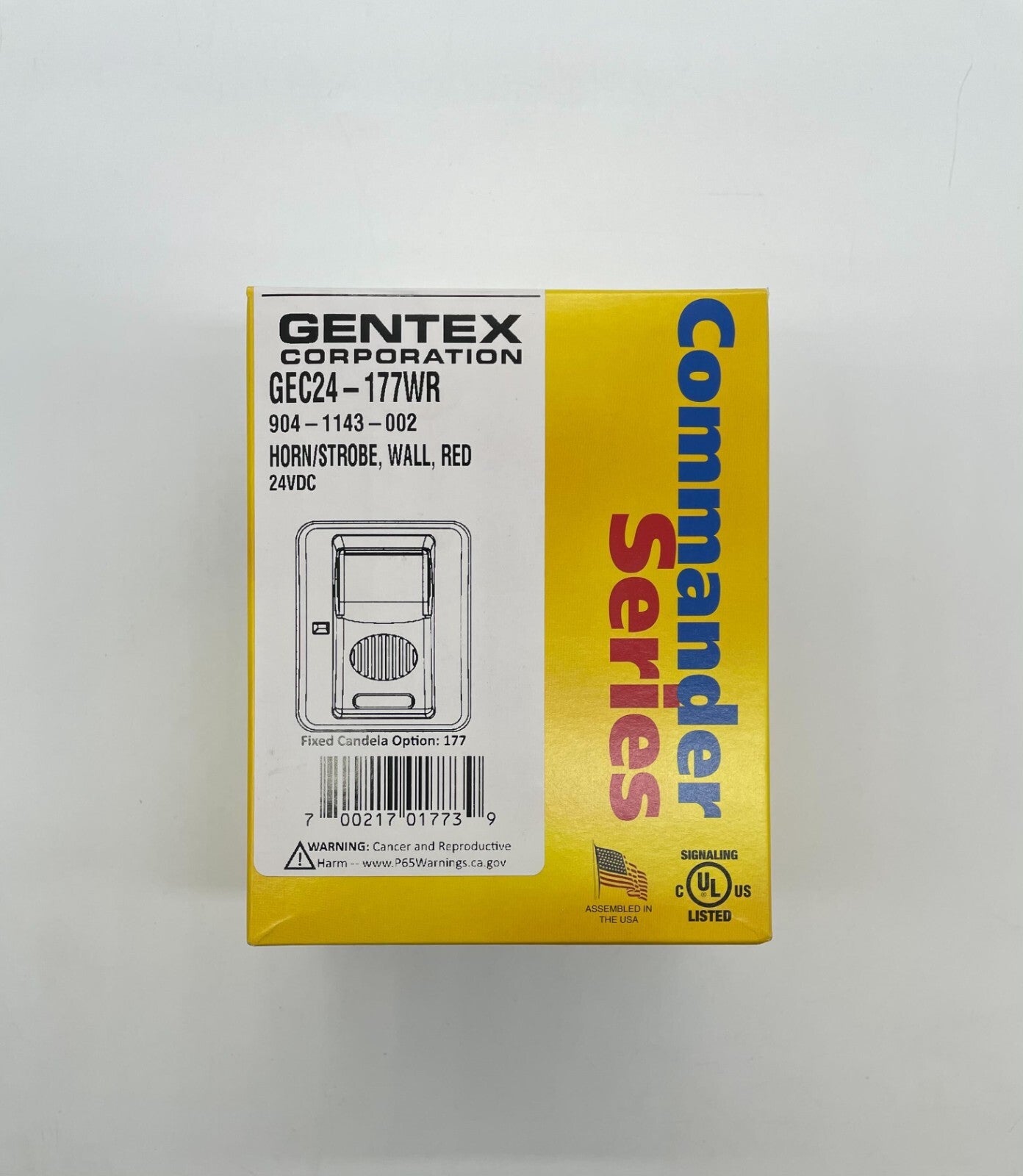 Gentex GEC24-177WR - Same Day Shipping (SEALED)