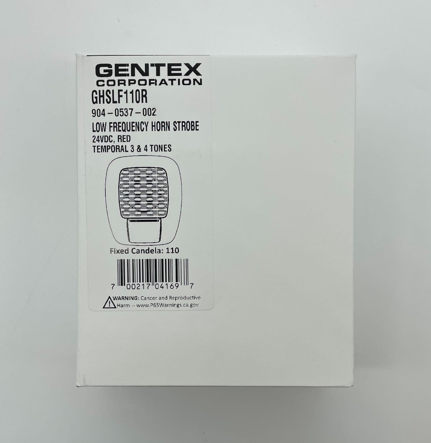 Gentex GHSLF110R - Same Day Shipping (SEALED)