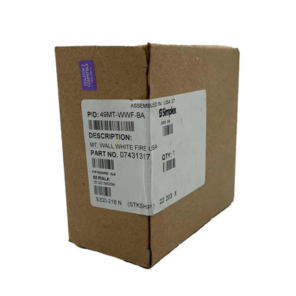 Simplex 49MT-WWF-BA - Same Day Shipping (SEALED)