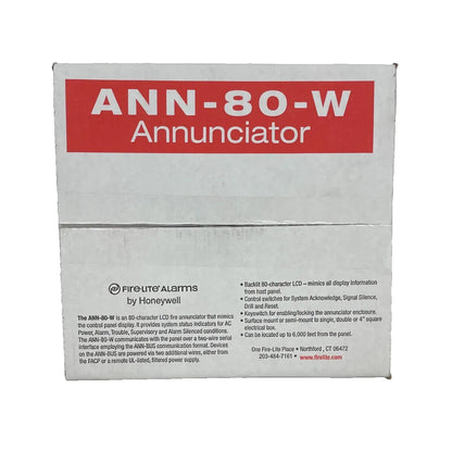 Fire-Lite ANN-80-W - Same Day Shipping (SEALED)