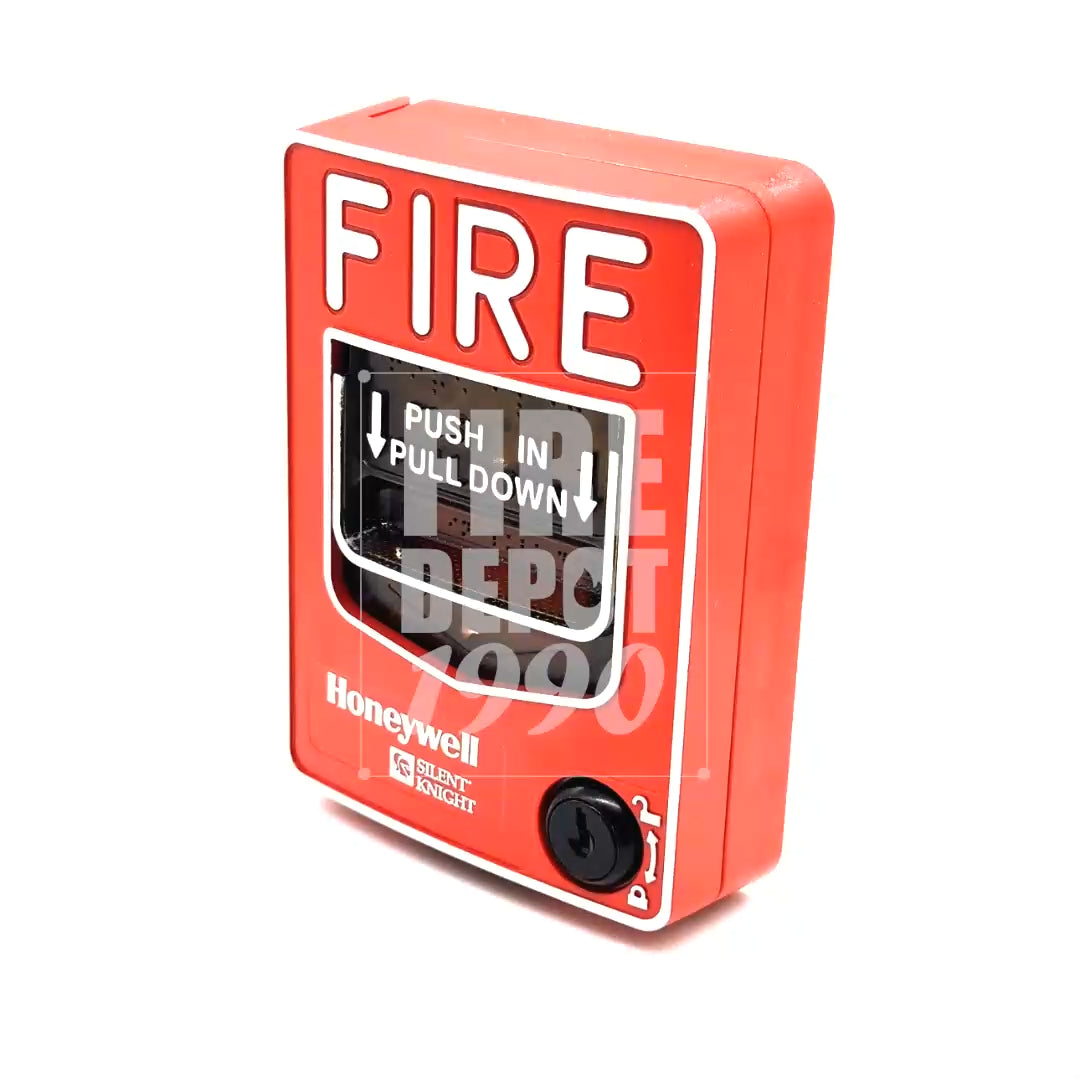 Silent Knight SK-PULL-DA Dual Action Pull Station - Same Day Shipping (SEALED)