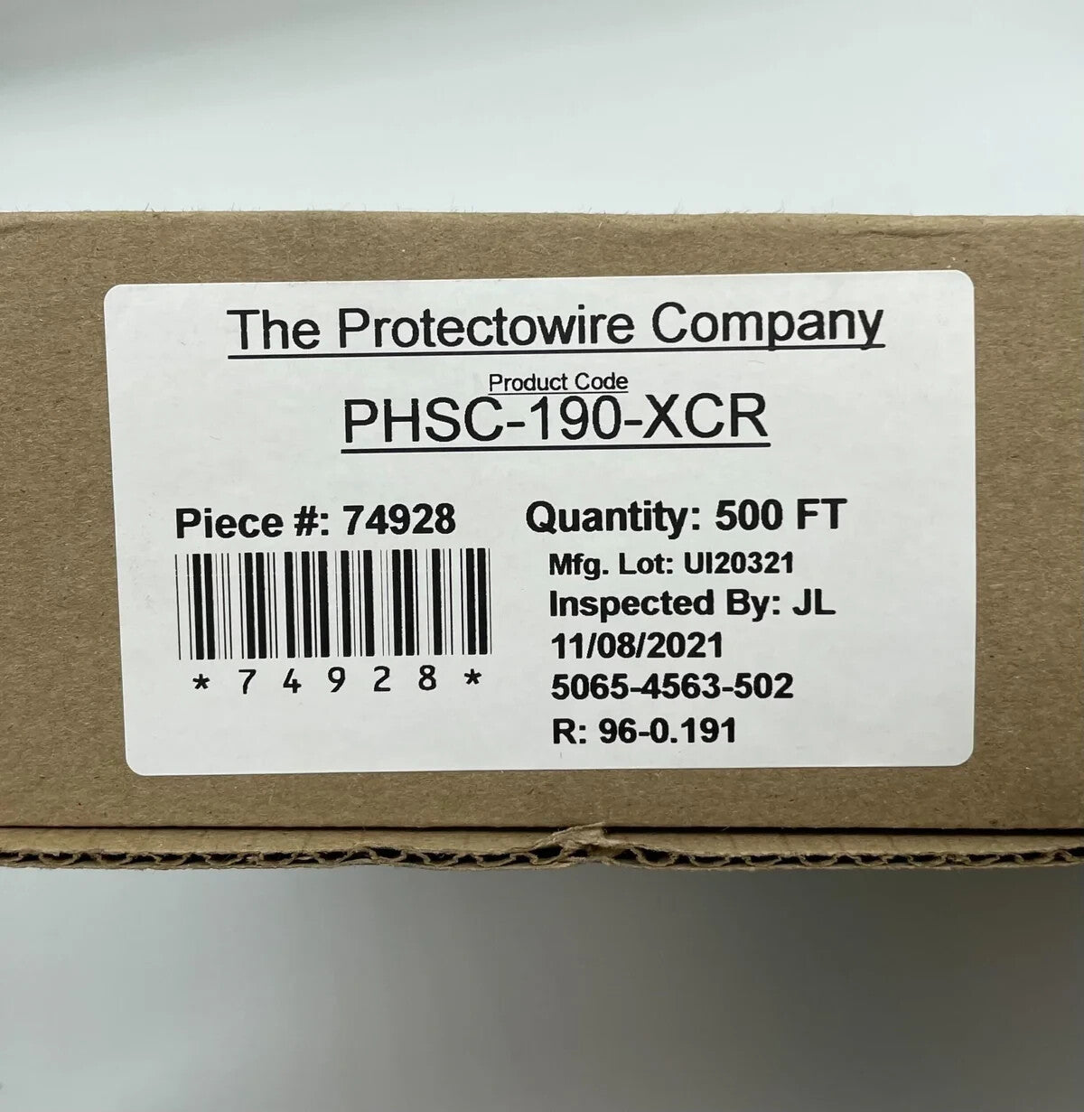 Protectowire PHSC-190-XCR (500 Feets) - Same Day Shipping (SEALED)