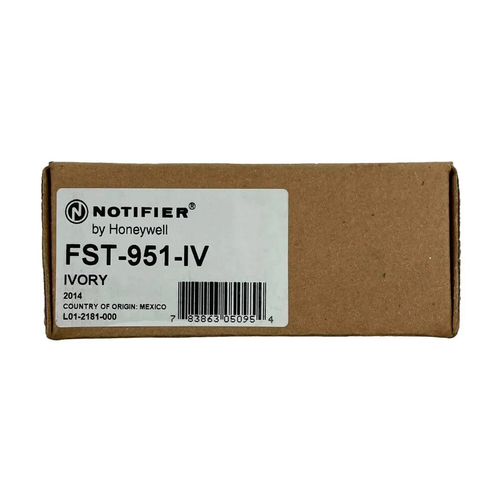 Notifier FST-951-IV Ivory Plug-In Thermal Detector - Same Day Shipping (SEALED)