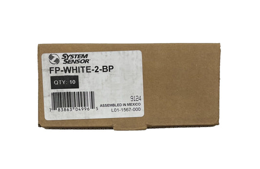 System Sensor FP-WHITE-2-BP - Same Day Shipping (SEALED)