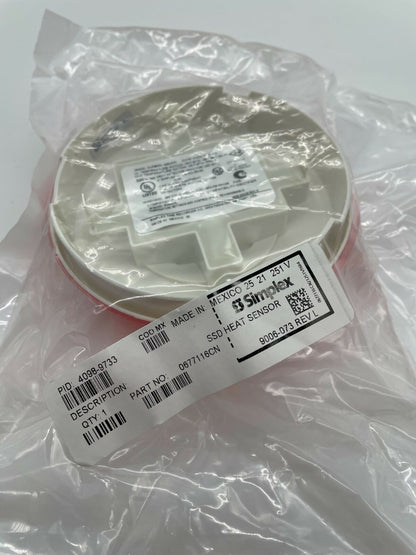 Simplex 4098-9733 Heat Sensor White - Same Day Shipping (SEALED)