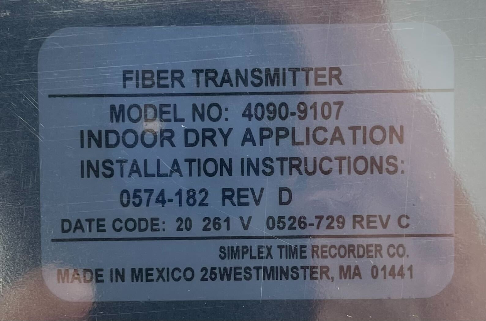 Simplex 4090-9107 | Same Day Shipping (SEALED)