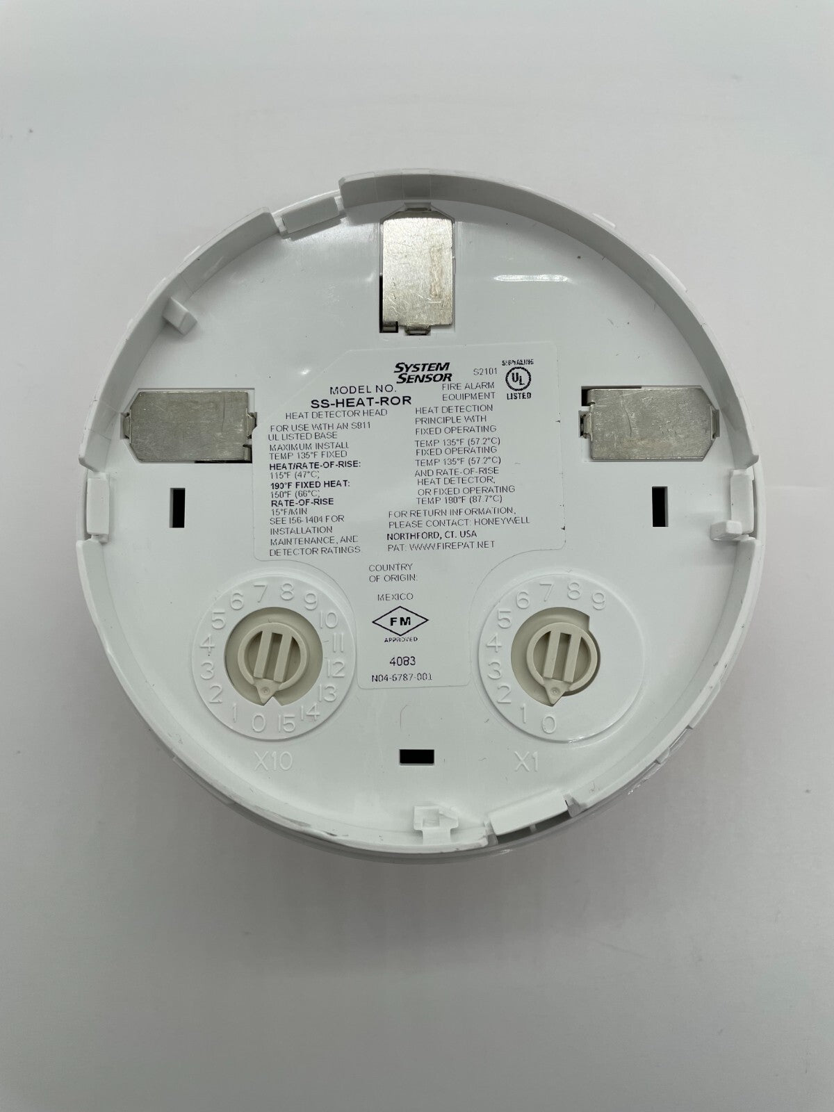 System Sensor SS-HEAT-ROR - Same Day Shipping (SEALED)