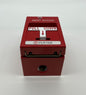 Potter RMS-1T-WP Pull Station, Single Action, Weatherproof Hex Reset