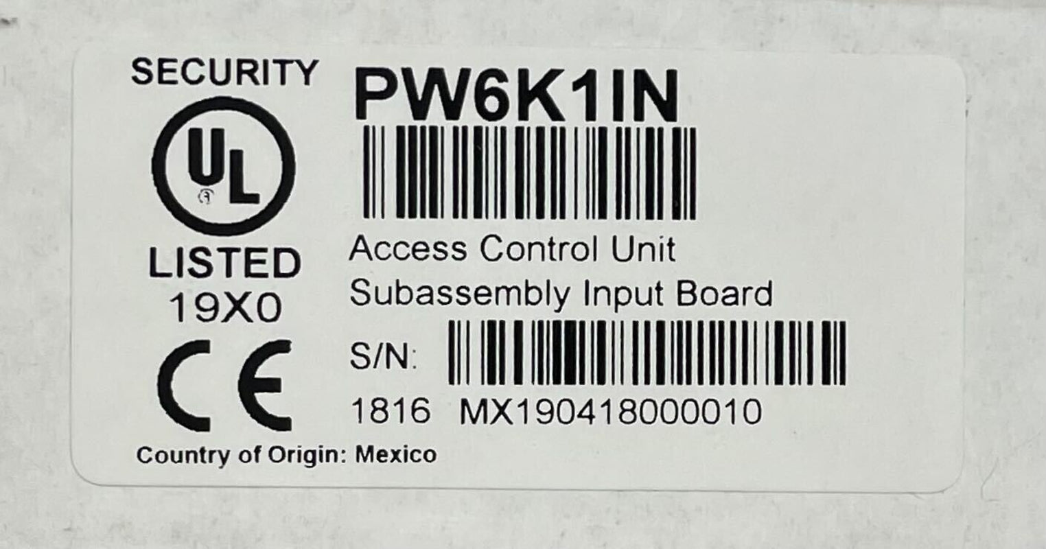 Honeywell Pw6K1In - Same Day Shipping (SEALED)