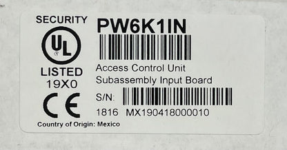 Honeywell Pw6K1In - Same Day Shipping (SEALED)