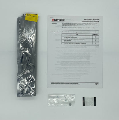 Simplex 4100-1278 Red Yellow Plug LED - Same Day Shipping (SEALED)