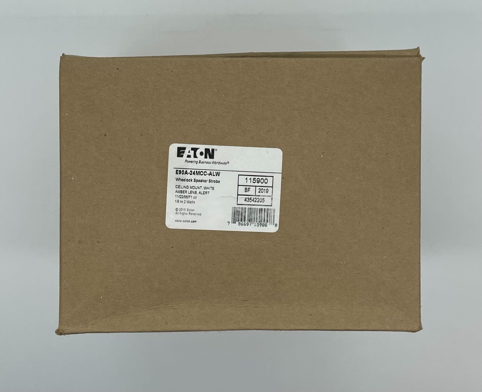 Wheelock E90A-24MCC-ALW - Same Day Shipping (SEALED)
