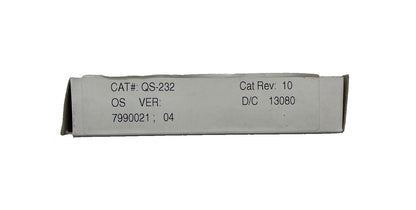 Edwards QS-232 - Same Day Shipping (SEALED)