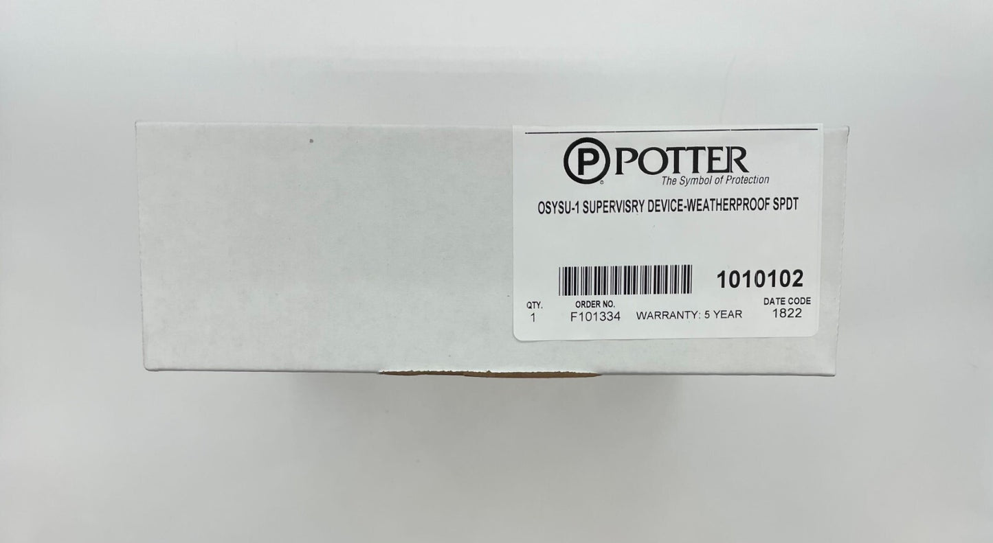 Potter OSYSU-1 Supervisory Single Switch - Same Day Shipping (SEALED)
