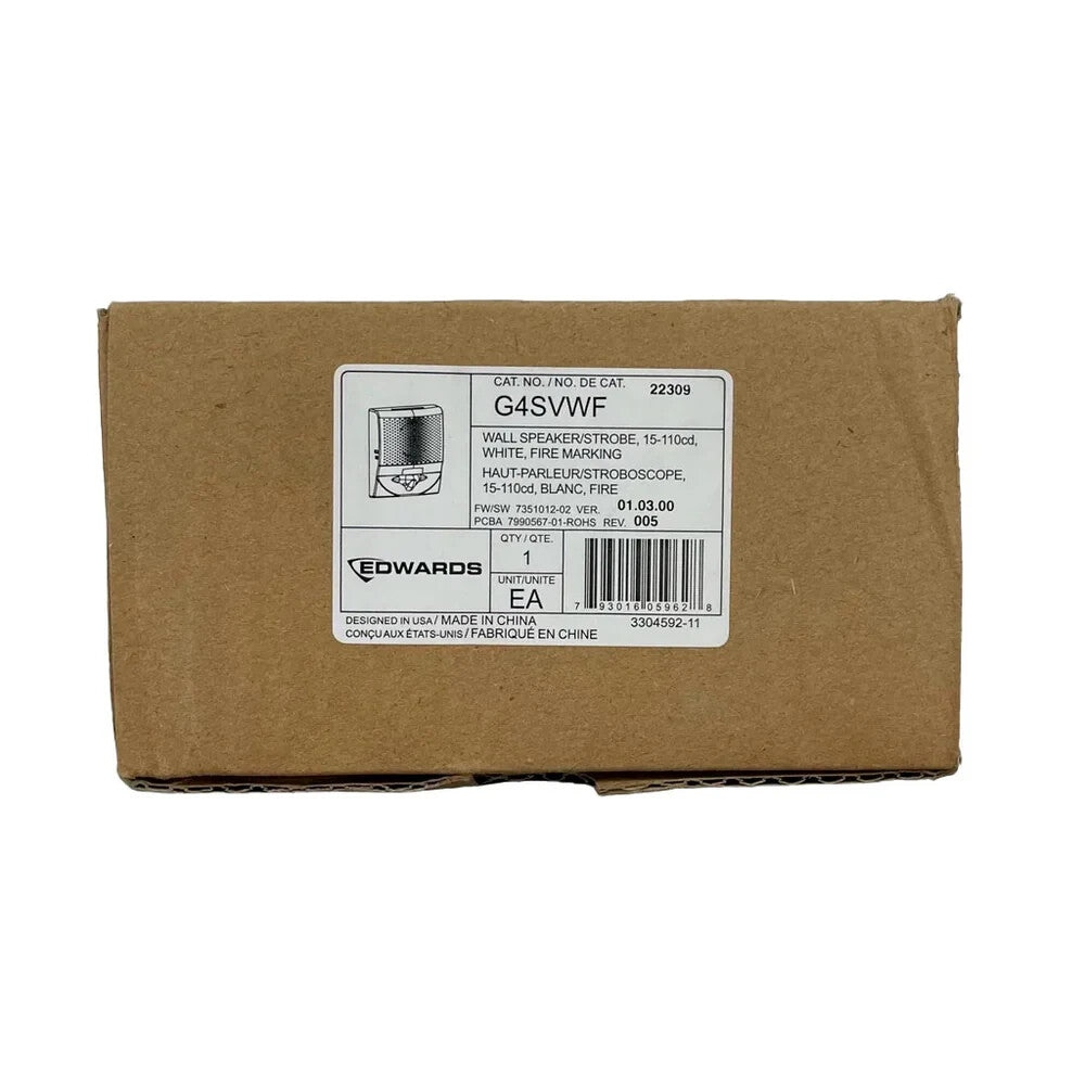 Edwards G4SVWF - Same Day Shipping (SEALED)