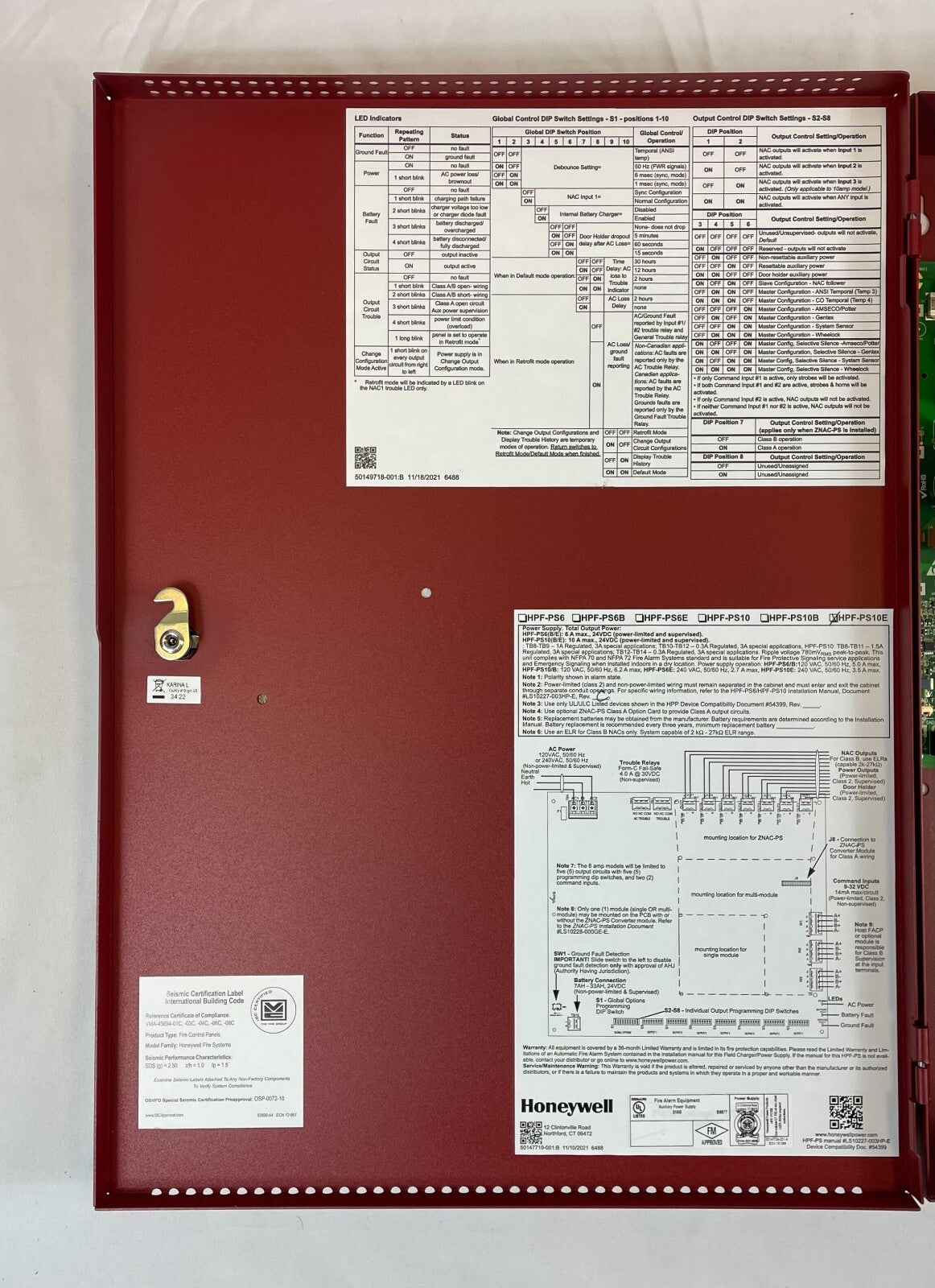 Honeywell HPF-PS10E - Same Day Shipping (SEALED)