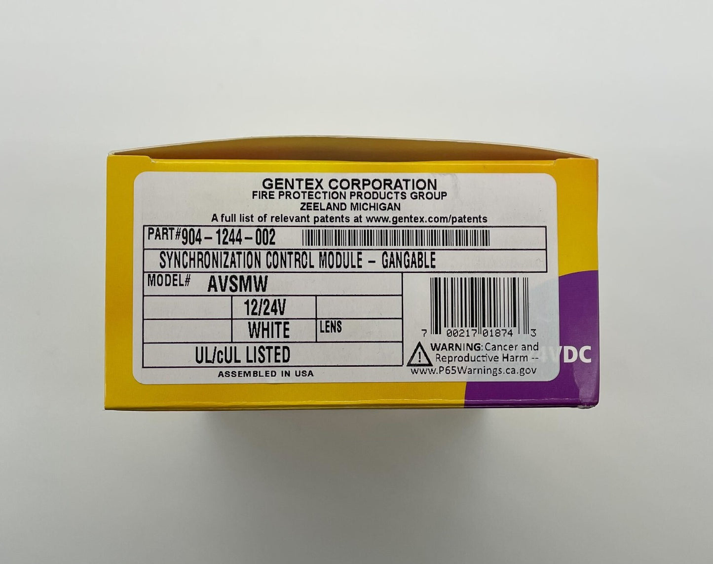 Potter AVSM-W - Same Day Shipping (SEALED)