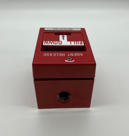 Potter RMS-1T-WP Pull Station, Single Action, Weatherproof Hex Reset
