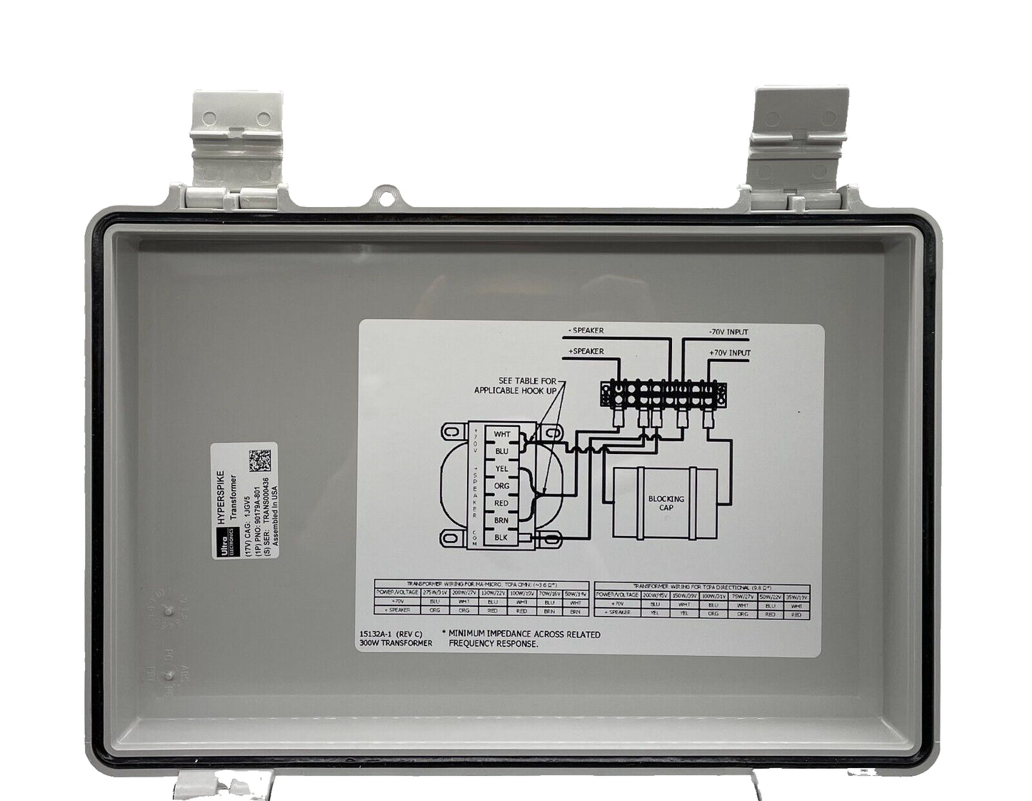 Hyperspike 90179A-801 801 Tranformer 70V - Same Day Shipping (SEALED)
