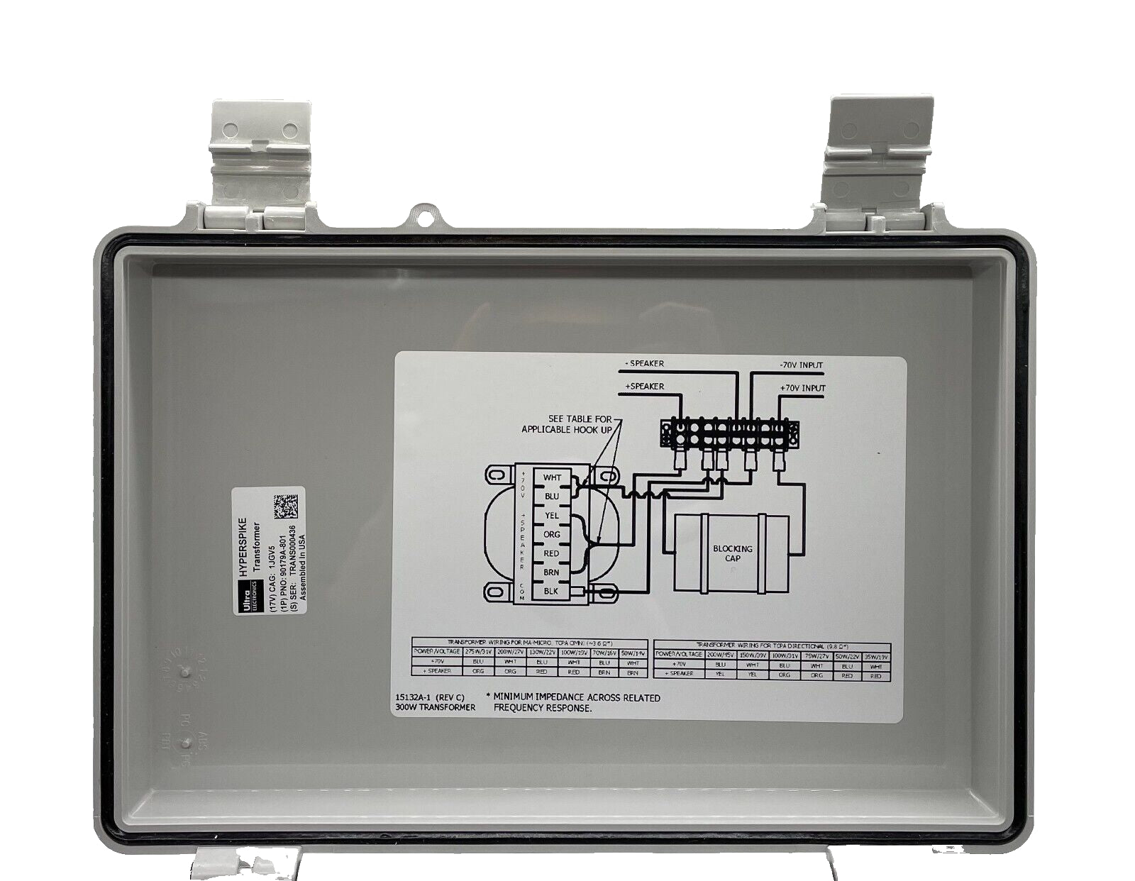 Hyperspike 90179A-801 801 Tranformer 70V - Same Day Shipping (SEALED)