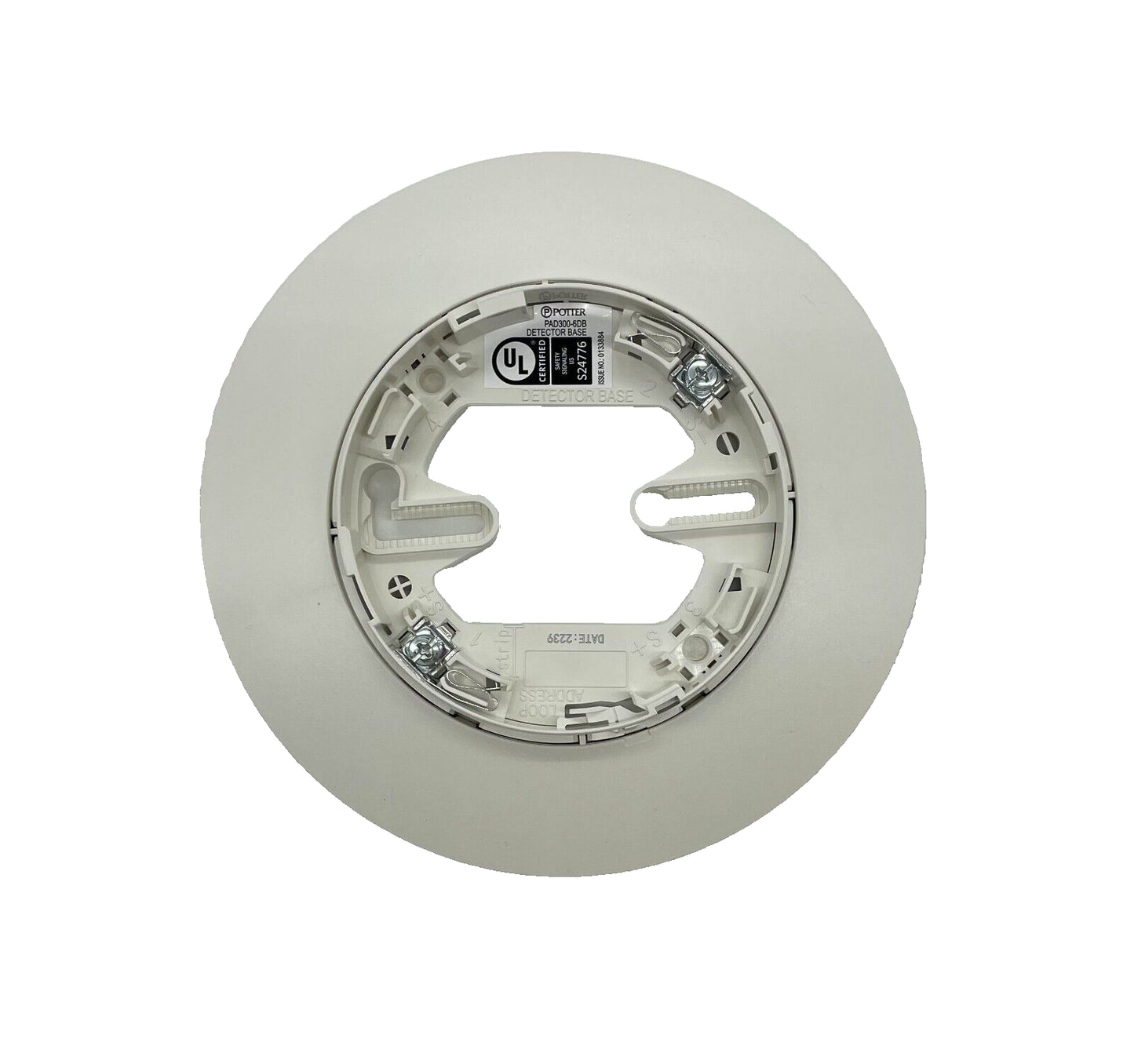 Potter PAD300-6DB 6” Detector Base - Same Day Shipping (SEALED)