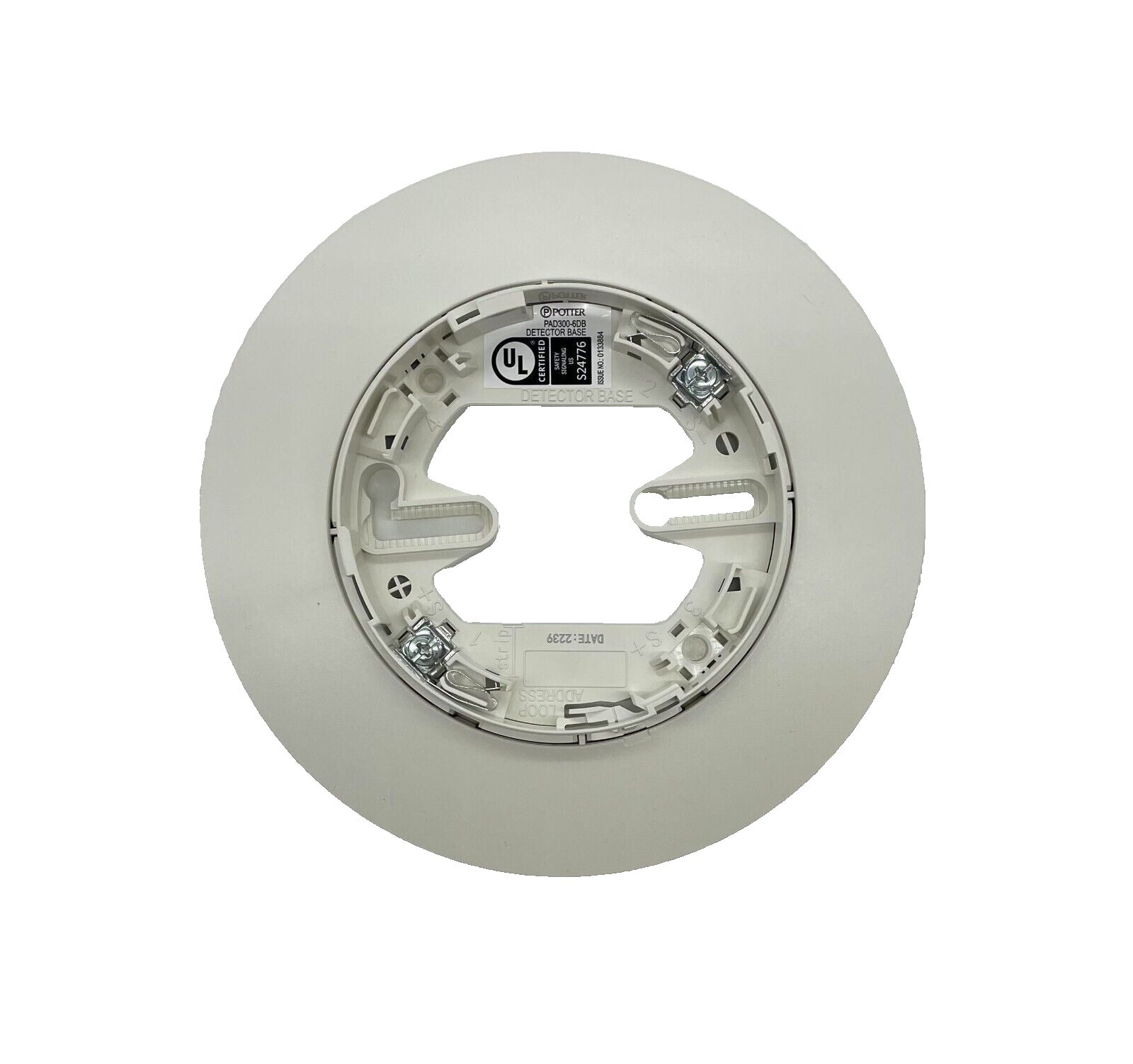 Potter PAD300-6DB 6” Detector Base - Same Day Shipping (SEALED)