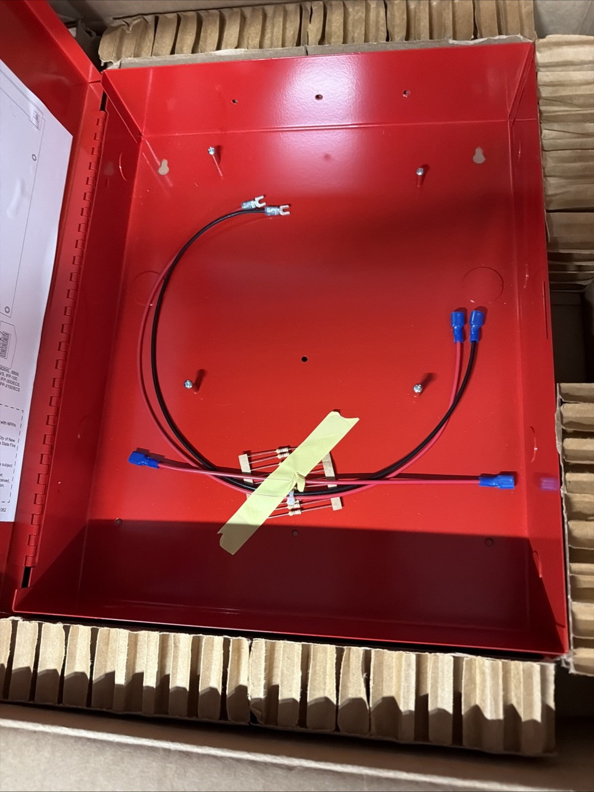 Silent Knight 5496 Fire Alarm Intelligent Power Supply Enclosure ONLY